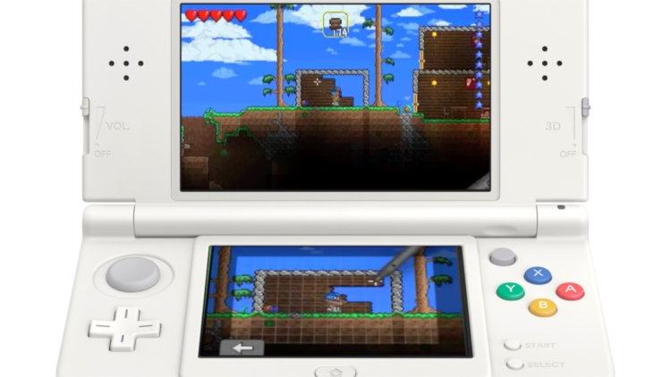 Terraria beats Minecraft to 3DS