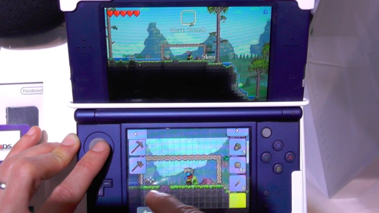 New Terraria 3DS build impresses at EGX