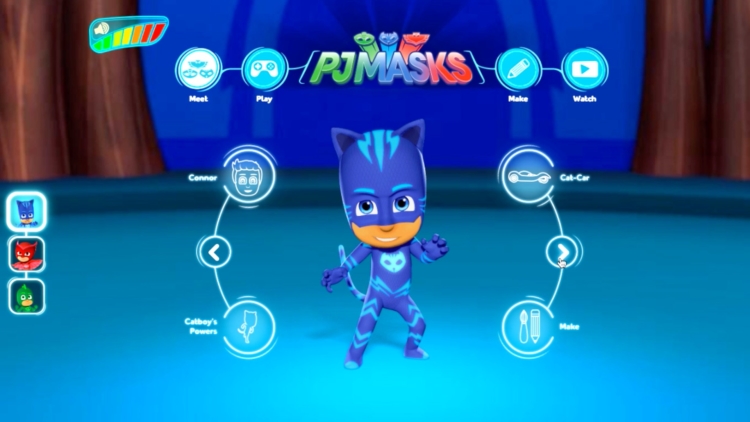 PJ Masks website brings games, craft and 3D characters