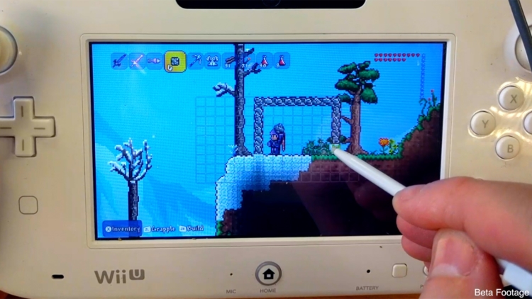 Terraria beats Minecraft to Wii U Gamepad